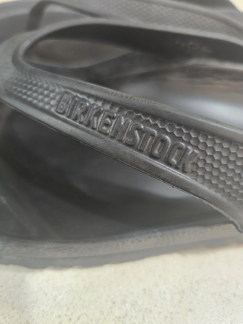 Birkenstock Black EVA Thong Sandals for Women